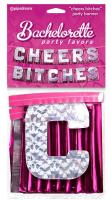 Cheers Bitches Banner - LGBT, Lesbian Streamer - Bachelorette Party Supplies & Decorations